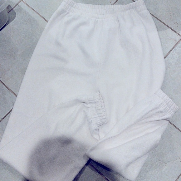 SZM - Laina Rauma teddy 24 sweatPants white loungewear lightly used - Picture 4 of 11